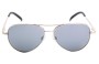 Serengeti Carrara Small Replacement Sunglass Lenses - 56mm wide Front View 