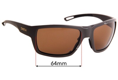Smith Highwater Replacement Lenses 64mm wide 
