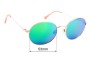 Sunglass Fix Lentilles de Remplacement pour Specsavers Tetra Sun Rx - 53mm Wide 