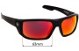 Sunglass Fix Replacement Lenses for Spy Optic McCoy - 63mm Wide 