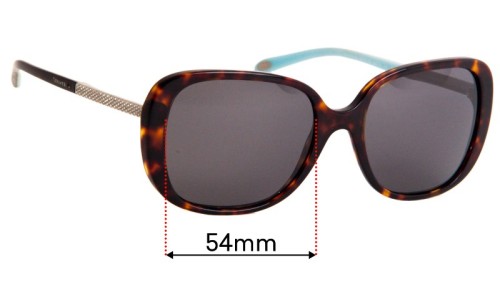 Sunglass Fix Replacement Lenses for Tiffany & Co TF 4137-B - 54mm Wide 