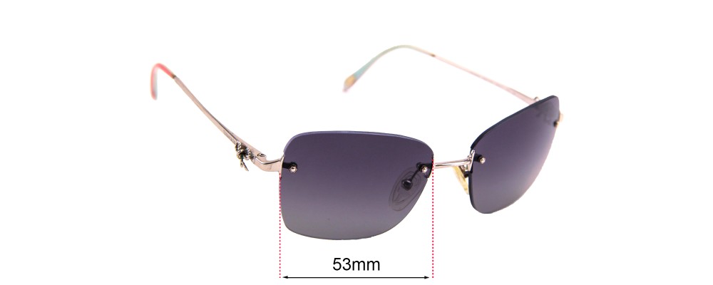 Sunglass Fix Replacement Lenses for Tiffany & Co TF 3045 - 56mm Wide