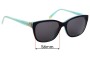 Sunglass Fix Replacement Lenses for Tiffany & Co TF 4083 - 56mm Wide 