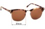 Sunglass Fix Replacement Lenses for Tom Ford Henry TF248 - 51mm Wide 