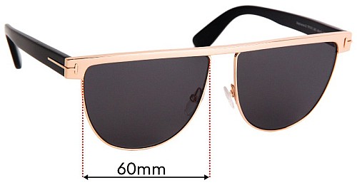 Tom Ford Stephanie 60mm Sunglasses Tom Ford Women main image 4