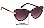 Sunglass Fix Replacement Lenses for Tom Ford Willa TF293 - 59mm Wide 
