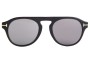 Tom Ford TF 5533-b Replacement Lenses Front View 
