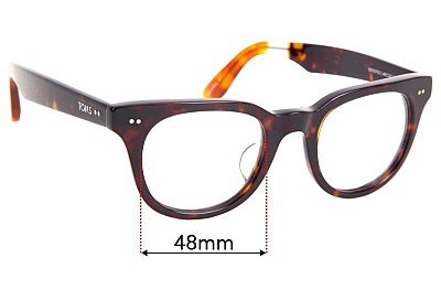 Toms  Archie Replacement Lenses 48mm wide 