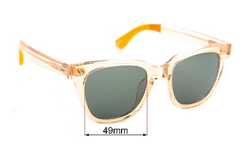 Toms  Memphis Ersatzlinsen 49mm wide 