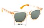 Sunglass Fix Ersatzgläser für Toms  Memphis - 49mm Wide 