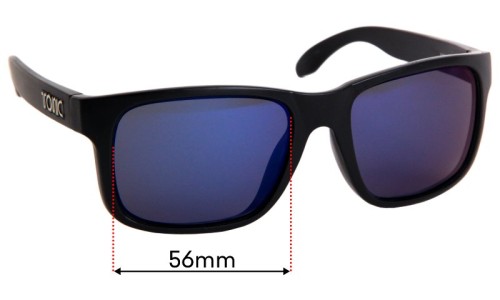 Tonic Mo Replacement Sunglass Lenses - 56mm Wide 