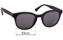 Sunglass Fix Replacement Lenses for Twice Elo - 51mm Wide 