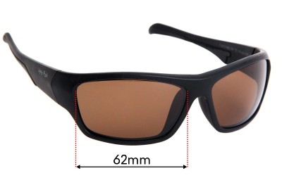 Ugly Fish PU5117 Replacement Lenses 62mm wide 