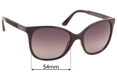 Vogue VO5032-S Replacement Lenses 54mm wide 