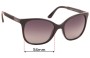 Sunglass Fix Replacement Lenses for Vogue VO5032-S - 54mm Wide 