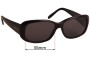 Sunglass Fix Replacement Lenses for Vogue VO2606-S - 55mm Wide 