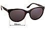 Sunglass Fix Replacement Lenses for Vogue VO2915-S - 53mm Wide 