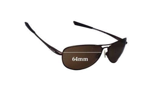 Sunglass Fix Replacement Lenses for Revo RE8003 Transom - 64mm Wide 