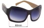 Sunglass Fix Ersatzgläser für AM Eyewear Jojo - 60mm Wide 
