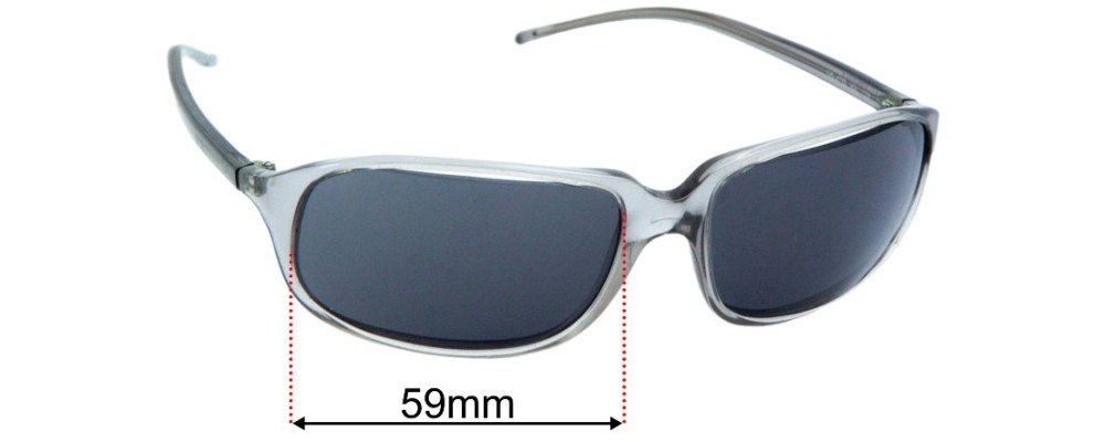 Sunglass Fix Replacement Lenses for Dolce & Gabbana DG477S - 59mm Wide - Side View
