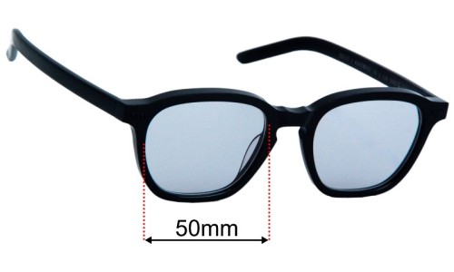 Gast Galit Replacement Lenses 50mm wide 