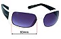 Sunglass Fix Ersatzgläser für Minx Cote 5291 - 60mm Wide 