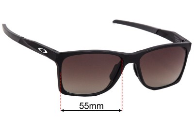 Oakley Activate OX8173 Verres de Remplacement 55mm wide 