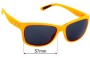 Sunglass Fix Verres de Remplacement pour Oakley Forehand OO9179 - 57mm Wide 