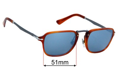 Persol 3247-S Replacement Lenses 51mm wide 