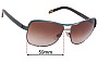 Sunglass Fix Verres de Remplacement pour Ralph Lauren RA 4057 - 59mm Wide 