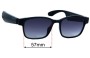Sunglass Fix Replacement Lenses for Razer Anzu - 57mm Wide 