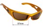 Sunglass Fix Replacement Lenses for Smith Folsom - 57mm Wide 