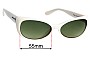 Sunglass Fix Replacement Lenses for Tom Ford Sebastian TF232 - 55mm Wide 
