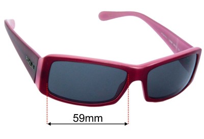 Vogue VO2419-S Replacement Lenses 59mm wide 