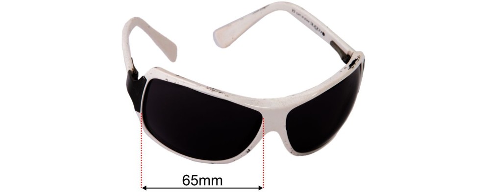 Sunglass Fix Replacement Lenses for Vogue VO2314-S - 65mm Wide - Side View