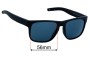 Sunglass Fix Replacement Lenses for Costa Del Mar Spearo - 56mm Wide 