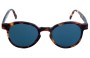 Retro Super Future Andy Warhol Replacement Sunglass Lenses - 49mm wide Front View 