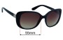 Sunglass Fix Replacement Lenses for Vogue VO5155-S - 55mm Wide 