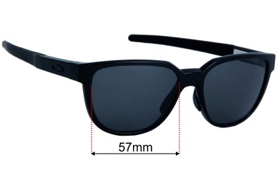 Oakley Actuator OO9250 Verres de Remplacement 57mm wide 
