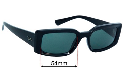 Ray-Ban RB4395 Kiliane Verres de Remplacement 54mm wide 