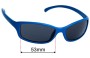 Sunglass Fix Replacement Lenses for Ray-Ban RJ9019-S - 53mm Wide 