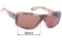 Sunglass Fix Replacement Lenses for Spy Optic Le Baron - 59mm Wide 