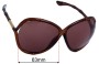 Sunglass Fix Replacement Lenses for Tom Ford Simone TF74 - 63mm Wide 