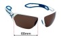 Sunglass Fix Replacement Lenses for Cebe S Track - 68mm Wide 