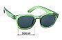 Sunglass Fix Lentes de Repuesto para CHPO Vik - 50mm Wide 