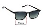 Sunglass Fix Replacement Lenses for Mini 743007 - 55mm Wide 