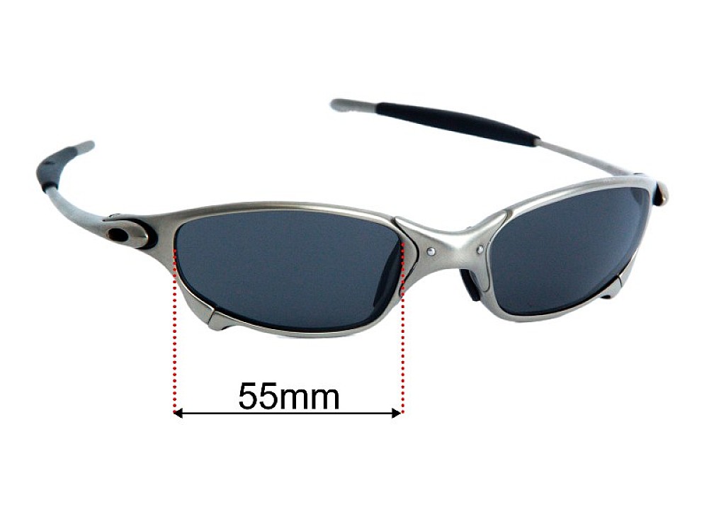 Sunglass Fix Replacement Lenses for Oakley X Metal Juliet - 55mm Wide Sunglass Fix Replacement Lenses for Oakley X Metal Juliet - 55mm Wide
