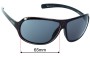 Sunglass Fix Ersatzgläser für Bolle Belmont - 65mm Wide 