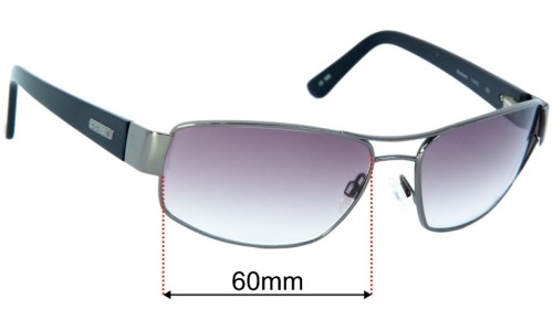 Bolle Graham Replacement Lenses 60mm wide 