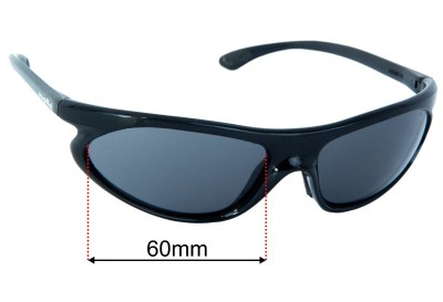 Bolle Natrix Replacement Lenses 60mm wide 